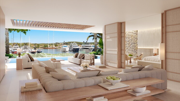 Three-Bedroom Grand Residence Private Pool Marina View